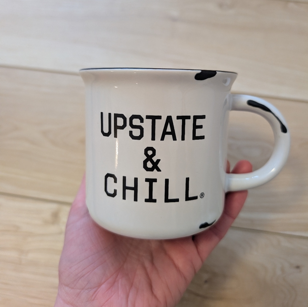 Upstate & Chill White Coffee/Tea Mug